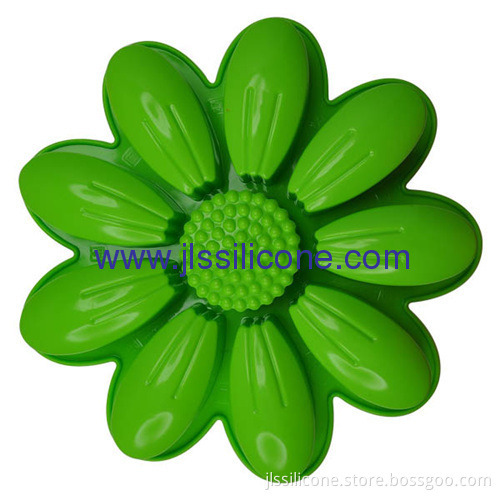 Big Sunflower Shaped Bakeware Silicone Cake Or Pizza Baking Molds